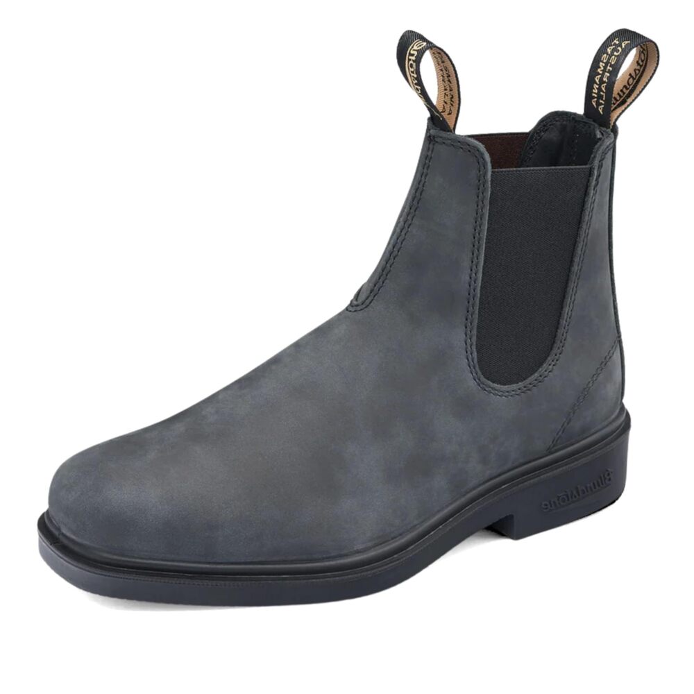 Blundstone Dress Chelsea Boots, Rustic Black, 4.5 AU